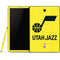 NBA Utah Jazz Yellow Texture Samsung Galaxy Tab Skin