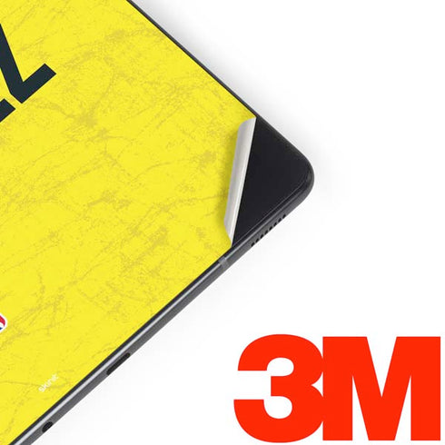 NBA Utah Jazz Yellow Texture Samsung Galaxy Tab Skin