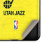 NBA Utah Jazz Yellow Texture Galaxy Z Flip Skin