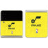 NBA Utah Jazz Yellow Texture Galaxy Z Flip3 5G Skin