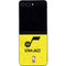 NBA Utah Jazz Yellow Texture Galaxy Z Flip5 5G Skin