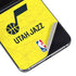 NBA Utah Jazz Yellow Texture Galaxy Z Flip5 5G Skin