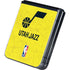 NBA Utah Jazz Yellow Texture Galaxy Z Flip5 5G Skin