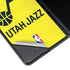 NBA Utah Jazz Yellow Texture Galaxy Z Fold3 5G Skin