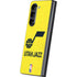 NBA Utah Jazz Yellow Texture Galaxy Z Fold5 5G Skin