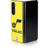 NBA Utah Jazz Yellow Texture Galaxy Z Fold5 5G Skin