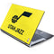 NBA Utah Jazz Yellow Texture Generic Laptop Skin
