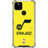 NBA Utah Jazz Yellow Texture Google Pixel 4a 5G Clear Case