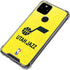 NBA Utah Jazz Yellow Texture Google Pixel 4a 5G Clear Case