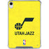 NBA Utah Jazz Yellow Texture iPad 11th Gen (2025) Clear Case