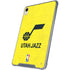 NBA Utah Jazz Yellow Texture iPad 11th Gen (2025) Clear Case
