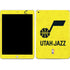 NBA Utah Jazz Yellow Texture Apple iPad Skin