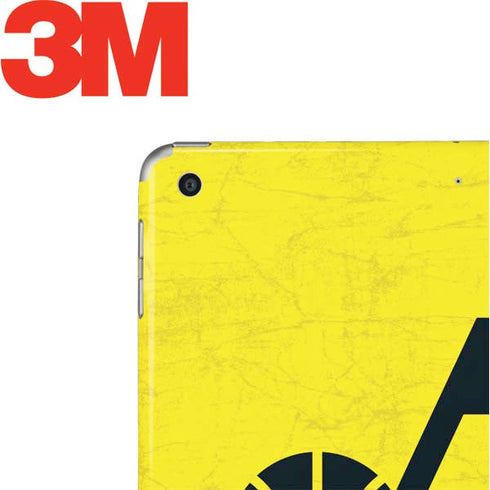 NBA Utah Jazz Yellow Texture Apple iPad Skin