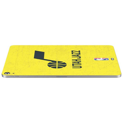NBA Utah Jazz Yellow Texture Apple iPad Air Skin