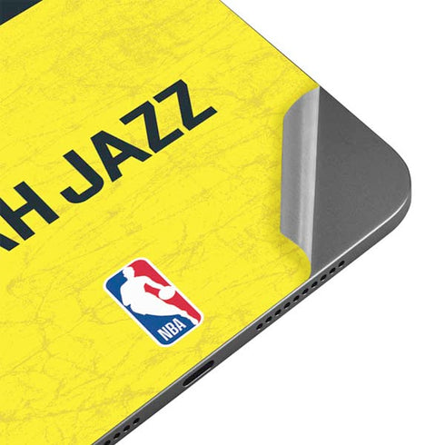 NBA Utah Jazz Yellow Texture Apple iPad Mini Skin