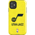 NBA Utah Jazz Yellow Texture iPhone 11 Impact Case