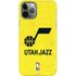 NBA Utah Jazz Yellow Texture iPhone 11 Pro Lite Case