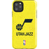 NBA Utah Jazz Yellow Texture iPhone Cases