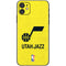 NBA Utah Jazz Yellow Texture iPhone 11 Skin
