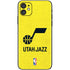 NBA Utah Jazz Yellow Texture iPhone 11 Skin