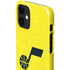 NBA Utah Jazz Yellow Texture iPhone 12 Mini Lite Case