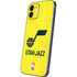 NBA Utah Jazz Yellow Texture iPhone 12 Mini Skin