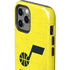 NBA Utah Jazz Yellow Texture iPhone 12 Pro Max Impact Case