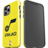 NBA Utah Jazz Yellow Texture iPhone 12 Pro Max Impact Case