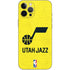 NBA Utah Jazz Yellow Texture iPhone 12 Pro Max Skin