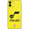 NBA Utah Jazz Yellow Texture iPhone 12 Skin