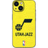 NBA Utah Jazz Yellow Texture iPhone 13 Mini Skin