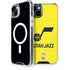 NBA Utah Jazz Yellow Texture iPhone 14 MagSafe Case