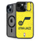 NBA Utah Jazz Yellow Texture iPhone 14 Plus Kickstand Case