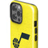 NBA Utah Jazz Yellow Texture iPhone 14 Pro Max Impact Case