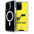NBA Utah Jazz Yellow Texture iPhone 14 Pro Max MagSafe Case