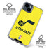 NBA Utah Jazz Yellow Texture iPhone 15 Clear Case