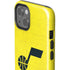 NBA Utah Jazz Yellow Texture iPhone 15 Plus Impact Case