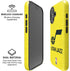 NBA Utah Jazz Yellow Texture iPhone 16 Plus Magsafe Impact Case