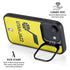 NBA Utah Jazz Yellow Texture iPhone 16e Kickstand Case