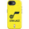 NBA Utah Jazz Yellow Texture iPhone 16e Impact Case