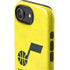 NBA Utah Jazz Yellow Texture iPhone 16e Impact Case