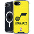 NBA Utah Jazz Yellow Texture iPhone 16e MagSafe Case