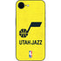 NBA Utah Jazz Yellow Texture iPhone 16e Skin