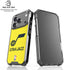 NBA Utah Jazz Yellow Texture iPhone 18 Pro Clear Case