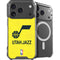 NBA Utah Jazz Yellow Texture iPhone 18 Pro MagSafe Case