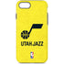 NBA Utah Jazz Yellow Texture iPhone Cases