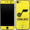 NBA Utah Jazz Yellow Texture iPhone 8 Skin
