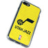 NBA Utah Jazz Yellow Texture iPhone SE (2nd & 3rd Gen) Clear Case