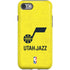 NBA Utah Jazz Yellow Texture iPhone SE (2nd & 3rd Gen) Pro Case