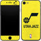 NBA Utah Jazz Yellow Texture iPhone SE (2nd & 3rd Gen) Skin